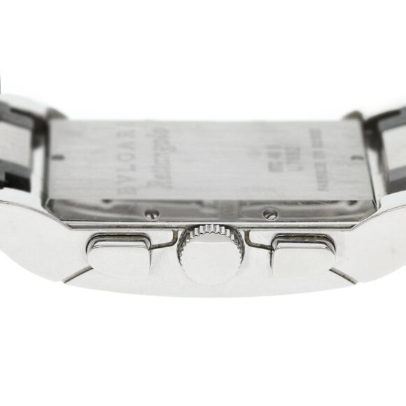 BVLGARI Rettangolo RTC49S Chronograph black Dial Quartz Men's Watch_864024 - Picture 11 of 11